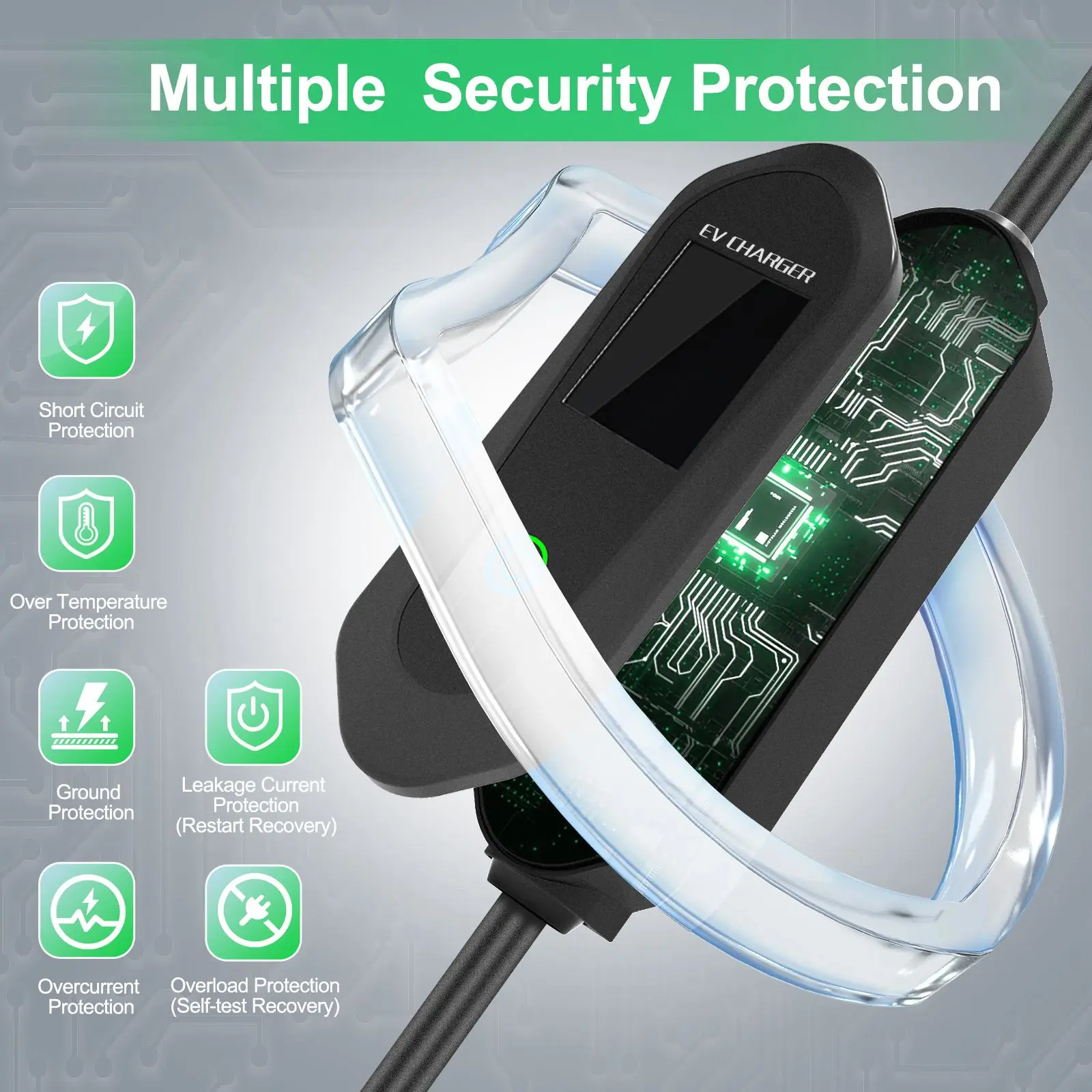 Home Car Mobile EV Charger Por17db