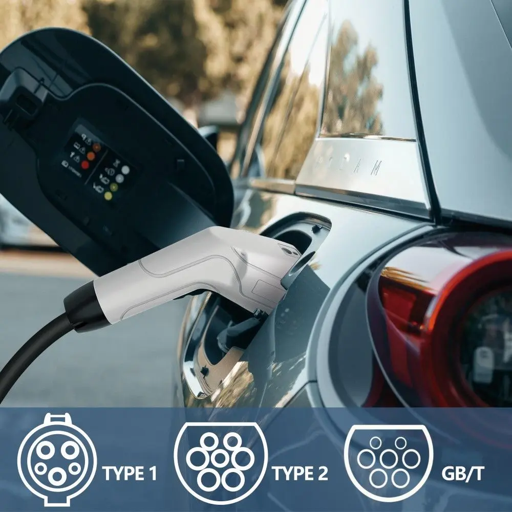 RTFLY GB/T 5M Adjustable Current Portable EV Charger