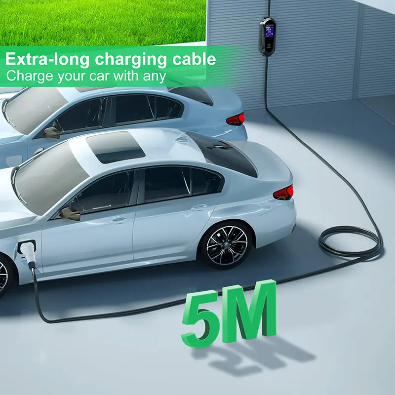 7KW GBT Portable EV Charger Supports Current Adjustable (1)3gm