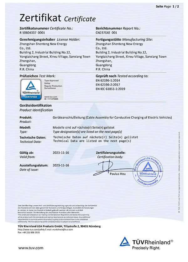 TUV mark8rw