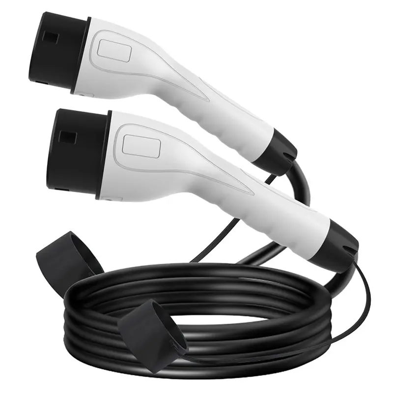 Type 2 EV Charging Cable, 32A / 7KW / 1 Phase / 5 Meter, Electric Vehicle Car Plug-in Hybrid Type 2 to Type 2 Fast Charging Cable