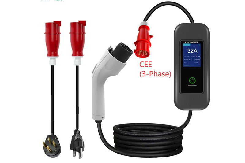 Wide adaptability of our portable EV chargers